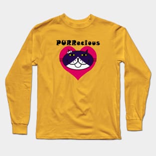 PURRecious - tuxedo cat Long Sleeve T-Shirt